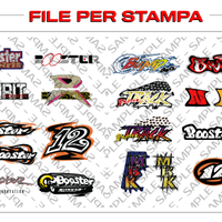 File BOOSTER SPIRIT BW'S MBK YAMAHA Polini adesivi