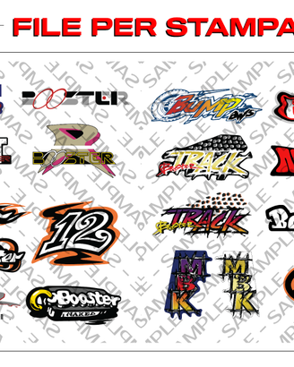 File BOOSTER SPIRIT BW'S MBK YAMAHA Polini adesivi