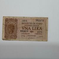 1 LIRA LAUREATA COLLEZIONISMO MONETE