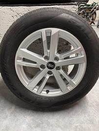 4 Cerchi AUDI 17" Originali Q3 + Gomme Falken SEMI