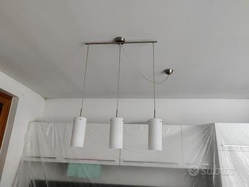 Lampadario con 3 punti luce