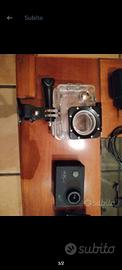 fotocamera subacquea 4k con tutti gli accessori 