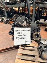 Motore Fiat Punto 1.2 ELX Anno 2001 Codice Motore 