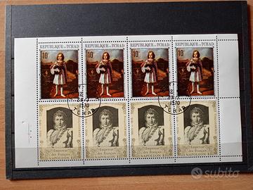Francobolli Ciad/Tchad 1971 foglietto Napoleone us