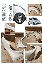 Parafango anteriore destro bianco Smart 451 2008