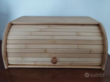 porta pane in legno 