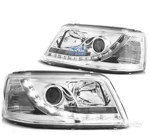 FARI PER VOLKSWAGEN VW T5 03-09 DAYLIGHT CROMATI