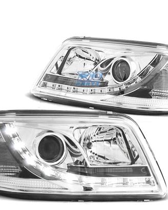 FARI PER VOLKSWAGEN VW T5 03-09 DAYLIGHT CROMATI