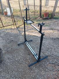 cavalletto per manutenzione bici