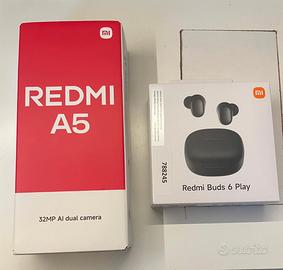 Xiaomi Redmi A5 128gb + Redmi Buds 6 Play