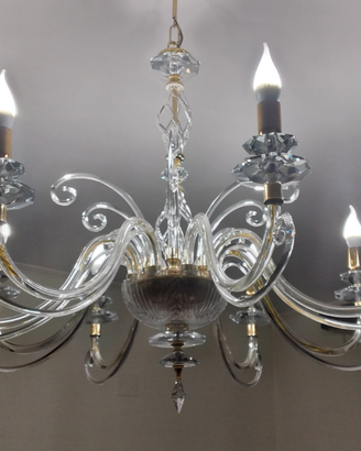 Lampadario cristallo
