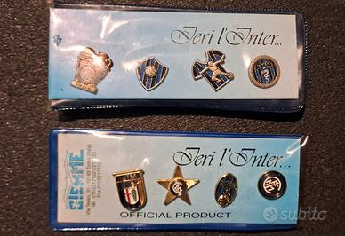 SPILLE INTER UFFICIALI DA COLLEZIONE