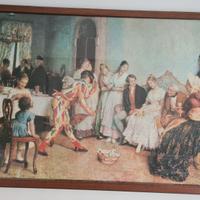 Quadro " Matrimonio veneziano "