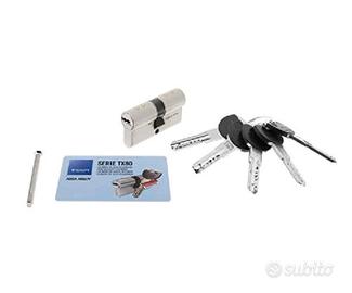 Tesa TX80 - Cilindro profilato di sicurezza Nichel