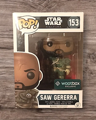 Funko Pop Saw Gererra 153 Star Wars Wootbox