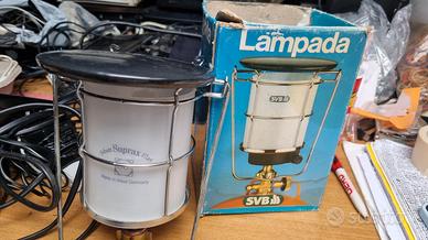 3742-lampada vintage Germania ovest a gas SCHOTTP