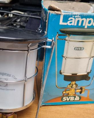 3742-lampada vintage Germania ovest a gas SCHOTTP