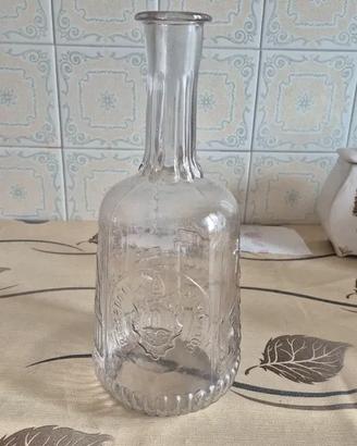 Bottiglia antica vetro pregiato Anno Santo 1900