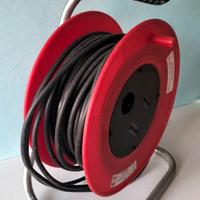 Prolunga con avvolgicavo 25 MT.  Sez. 3 x 1,5 mm²