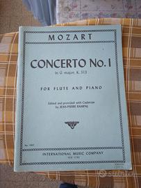 Mozart concerto in sol maggiore per flauto e piano