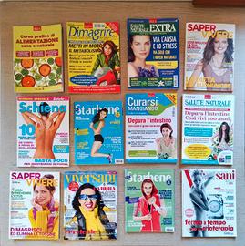 Riviste varie su salute e benessere 