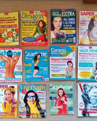 Riviste varie su salute e benessere 