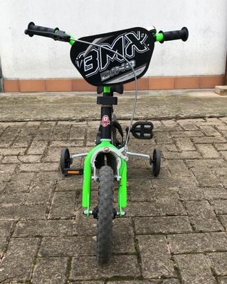 Bicicletta con rotelle