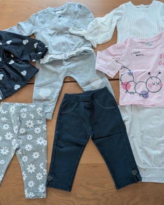 Set Abbigliamento Bimba 9-12m