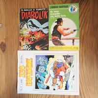Lotto di tre fumetti italiani.  - Diabolik L'isola