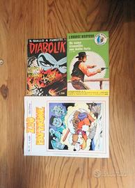 Lotto di tre fumetti italiani.  - Diabolik L'isola