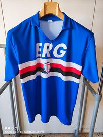 Maglia Calcio Vintage Sampdoria Replica L