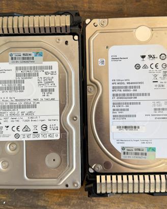2x HDD HPE Enterprise 4TB SATA 6Gb/s 7200RPM