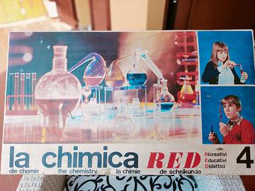  Set da laboratorio di chimica vintage