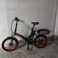 Bici elettrica argento bike