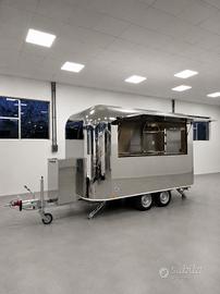 Food Truck Premium in Acciaio Inox - Modello Alaba