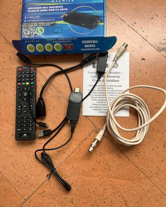 Decoder Digitale TV Macwick DVB-T2
