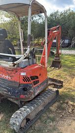 Scavatore kubota 15 u 3