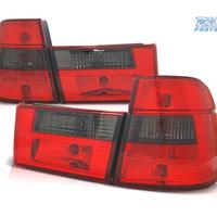 FANALI BMW E34 TOURING 88-95 ROSSO AFFUMICATO