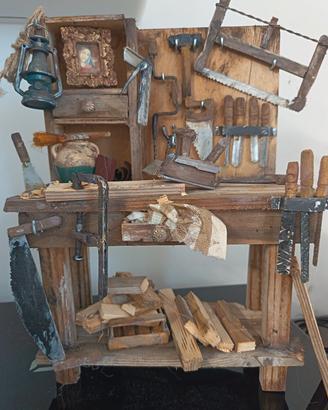 banco per. falegname presepe 