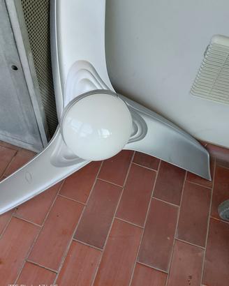 Ventilatore da soffitto con luce e telecomando