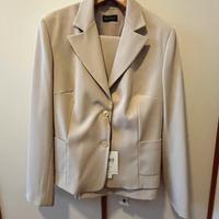 Tailleur pantaloni beige