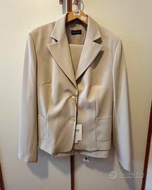 Tailleur pantaloni beige