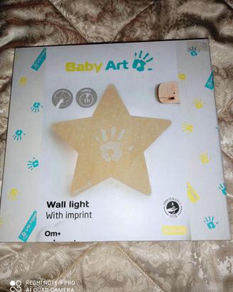 Luce Stella personalizzabile con impronta bimbo/a