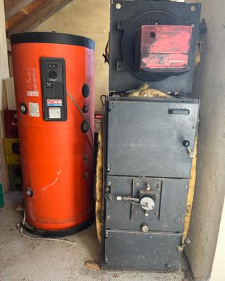 Caldaia Legna + Gas Perfettamente Funzionante