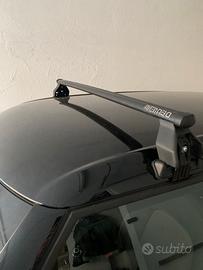Barre portapacchi per Mini 5 porte tetto liscio
