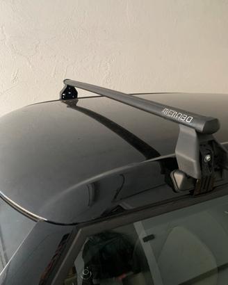 Barre portapacchi per Mini 5 porte tetto liscio