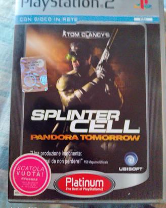 Splinter Cell versione platino per PlayStation 2