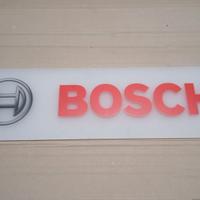 Insegna targa Bosch plexiglass satinato