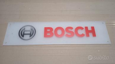 Insegna targa Bosch plexiglass satinato
