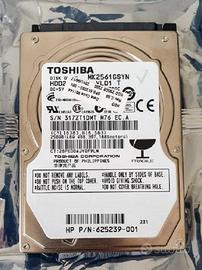 HD SATA TOSHIBA 2,5" MK2561GSYN 250Gb SATA 3Gb/s